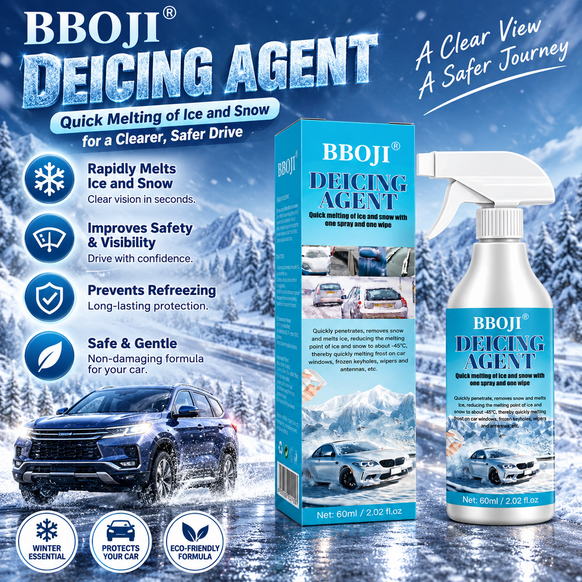 ❄️ Add De-Icing Spray