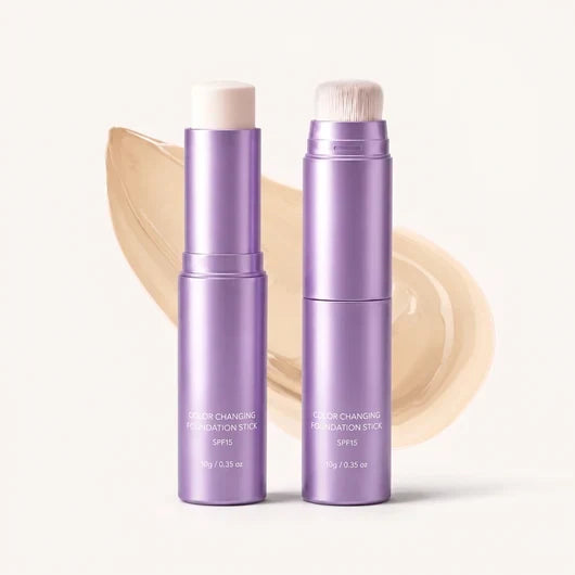 2-in-1 Color Changing Foundation Stick – The stick that makes mature skin glow again