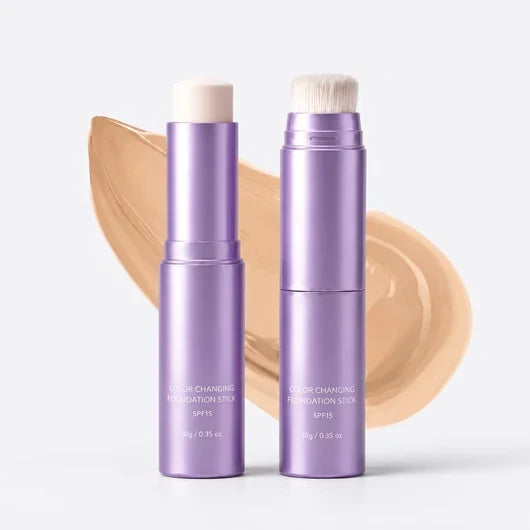 2-in-1 Color Changing Foundation Stick – The stick that makes mature skin glow again