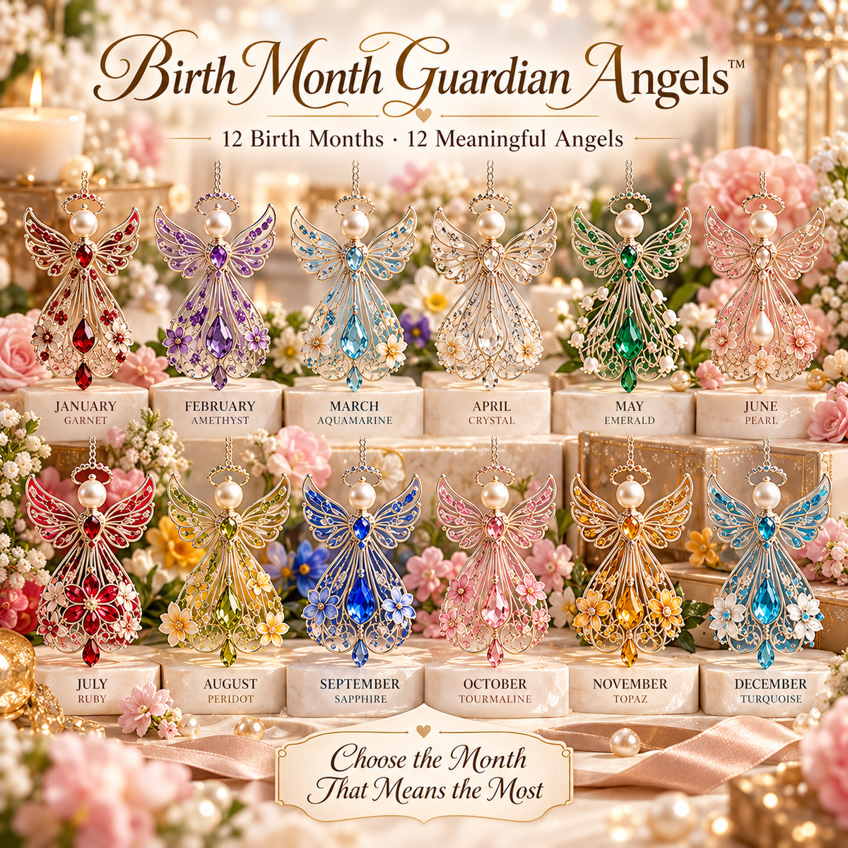 ✨👼 Birth Month Guardian Angels — An Angel Chosen Just for You.